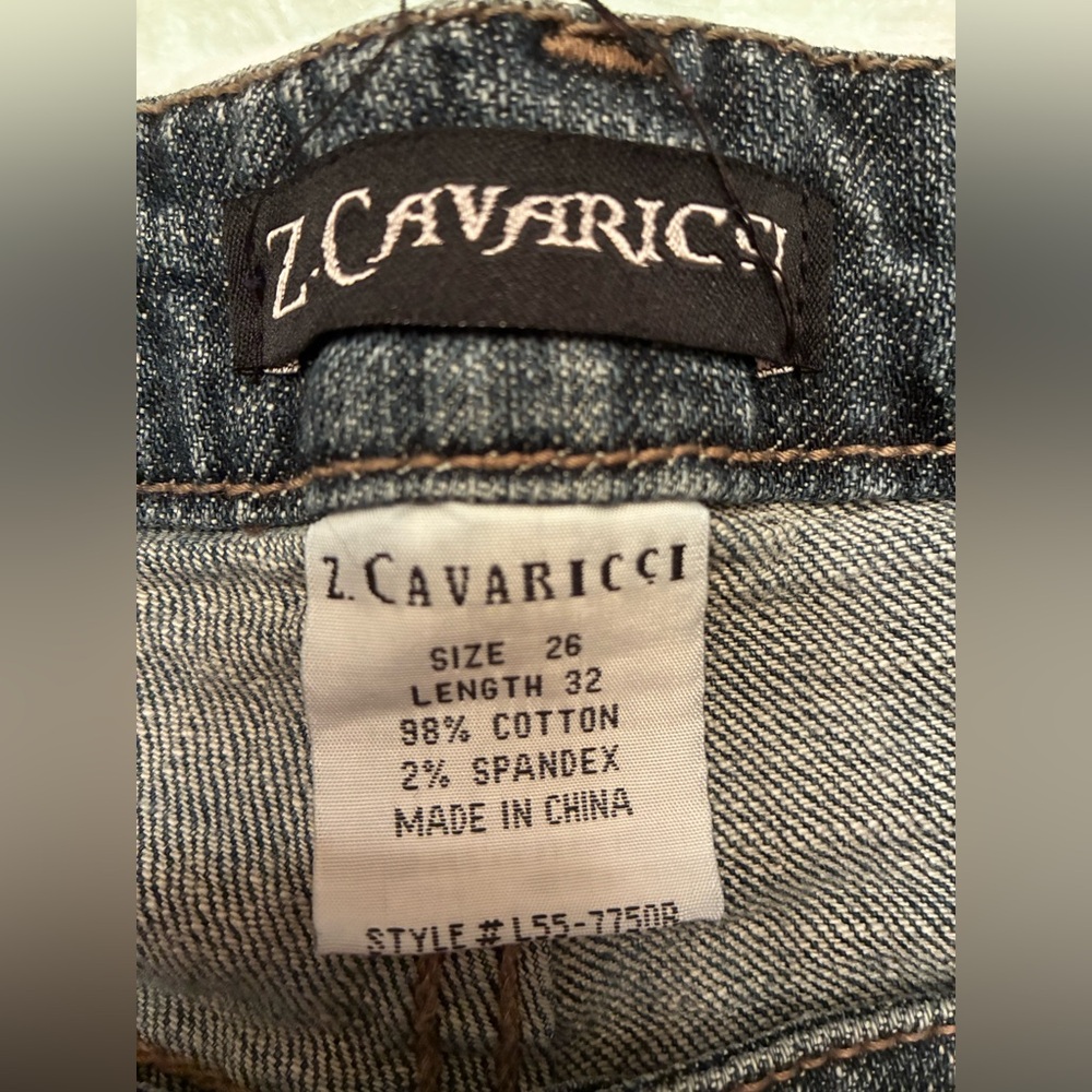 Vintage Torrid Z. Cavaricci Classic Blue Jeans Plus Size 26 - Picture 13 of 14